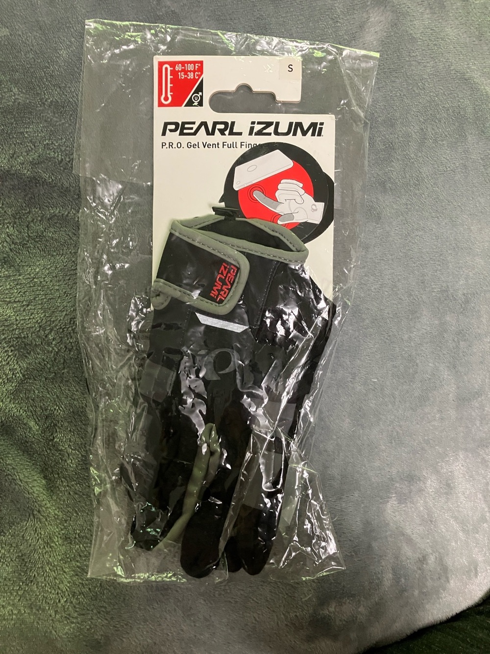 Pearl Izumi PRO-level Full Finger Cycling Gloves with Touchscreen Compatibility